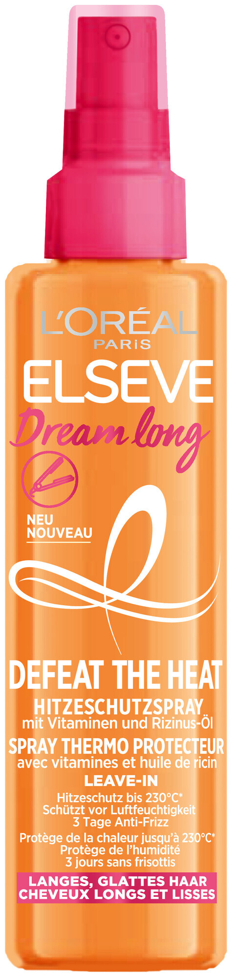 Image of Elsève L'Oréal Paris Elseve Dream Long Defeat the Heat, 150.0ml