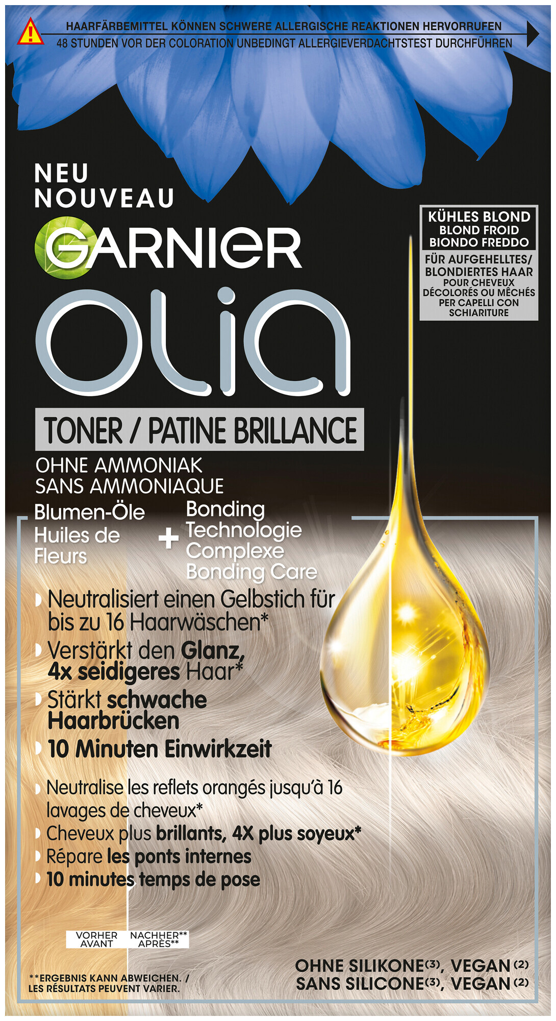 Image of Garnier Olia Toner 9.1 Kühles Blond