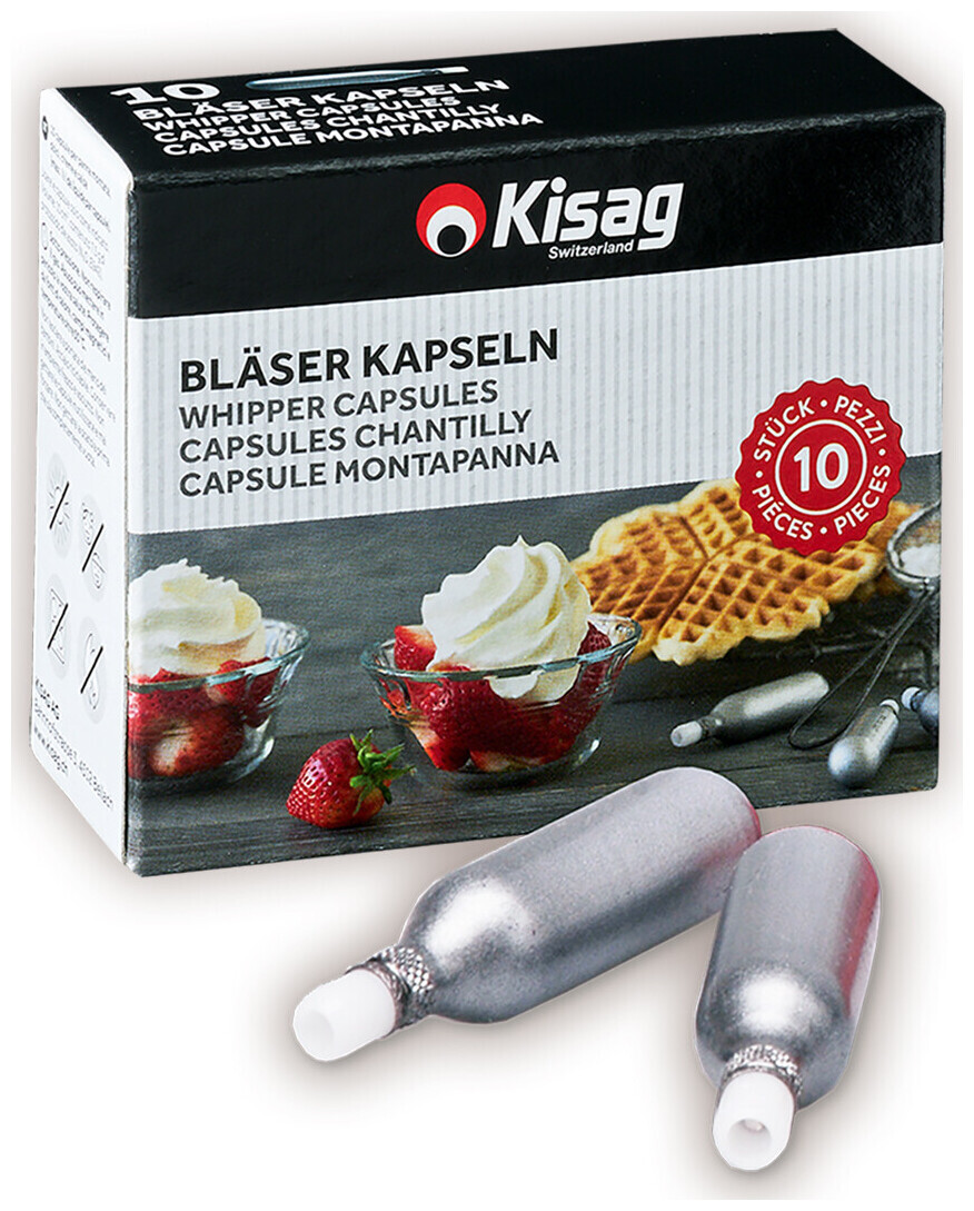 Kisag Rahmbläser Patronen 10 Stück