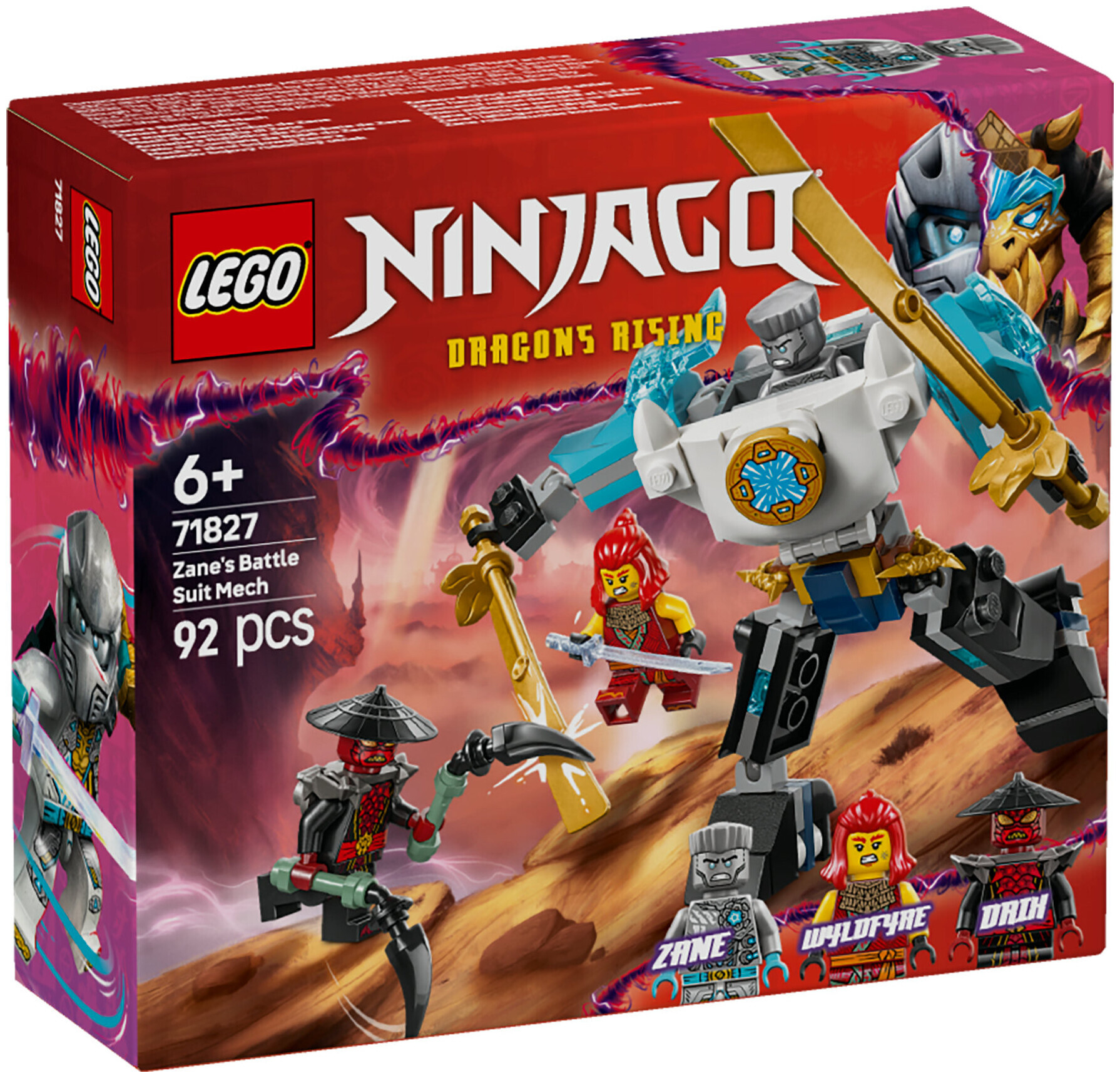 Lego Ninjago Lego Ninjago 71827 Zanes ActionMech ab 6 Jahren