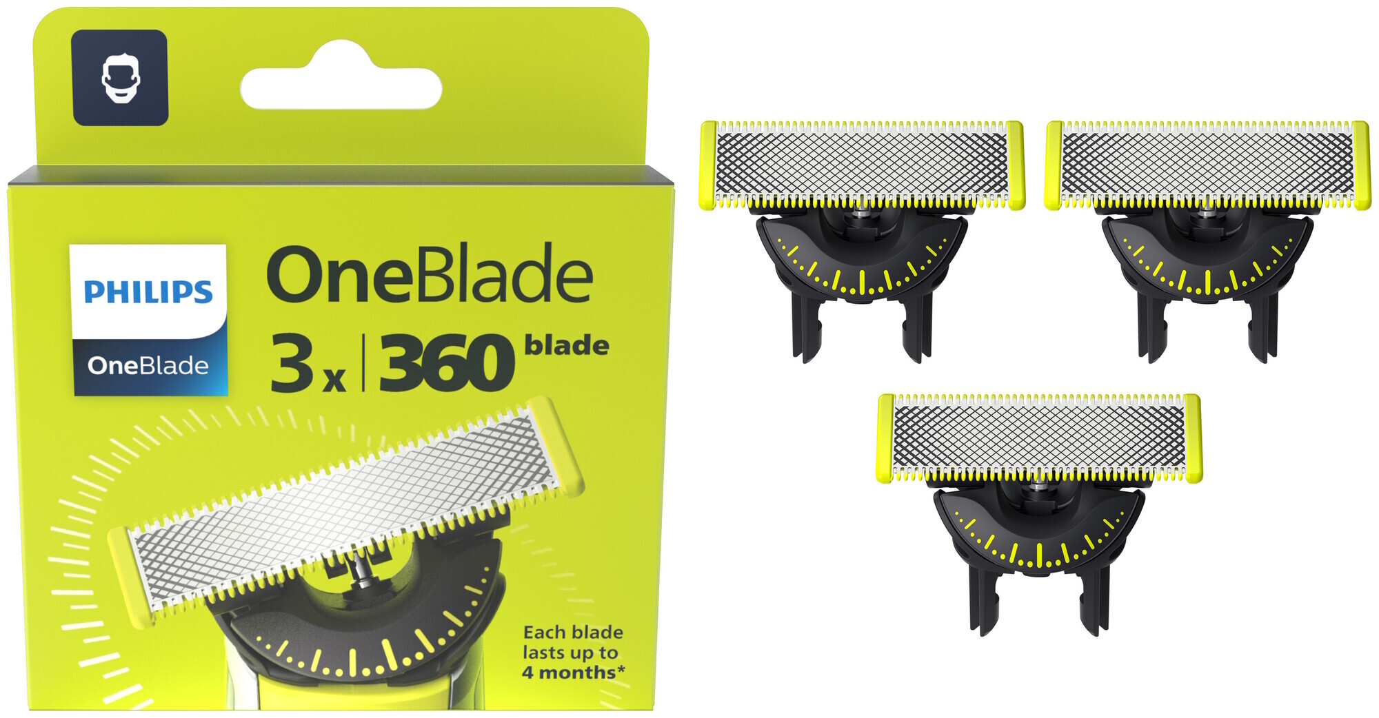 Philips OneBlade Ersatzklingen Qp430/50