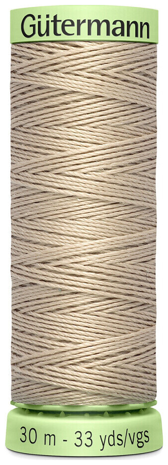Image of Gütermann Nähfaden Zierstich beige 0722 30 m