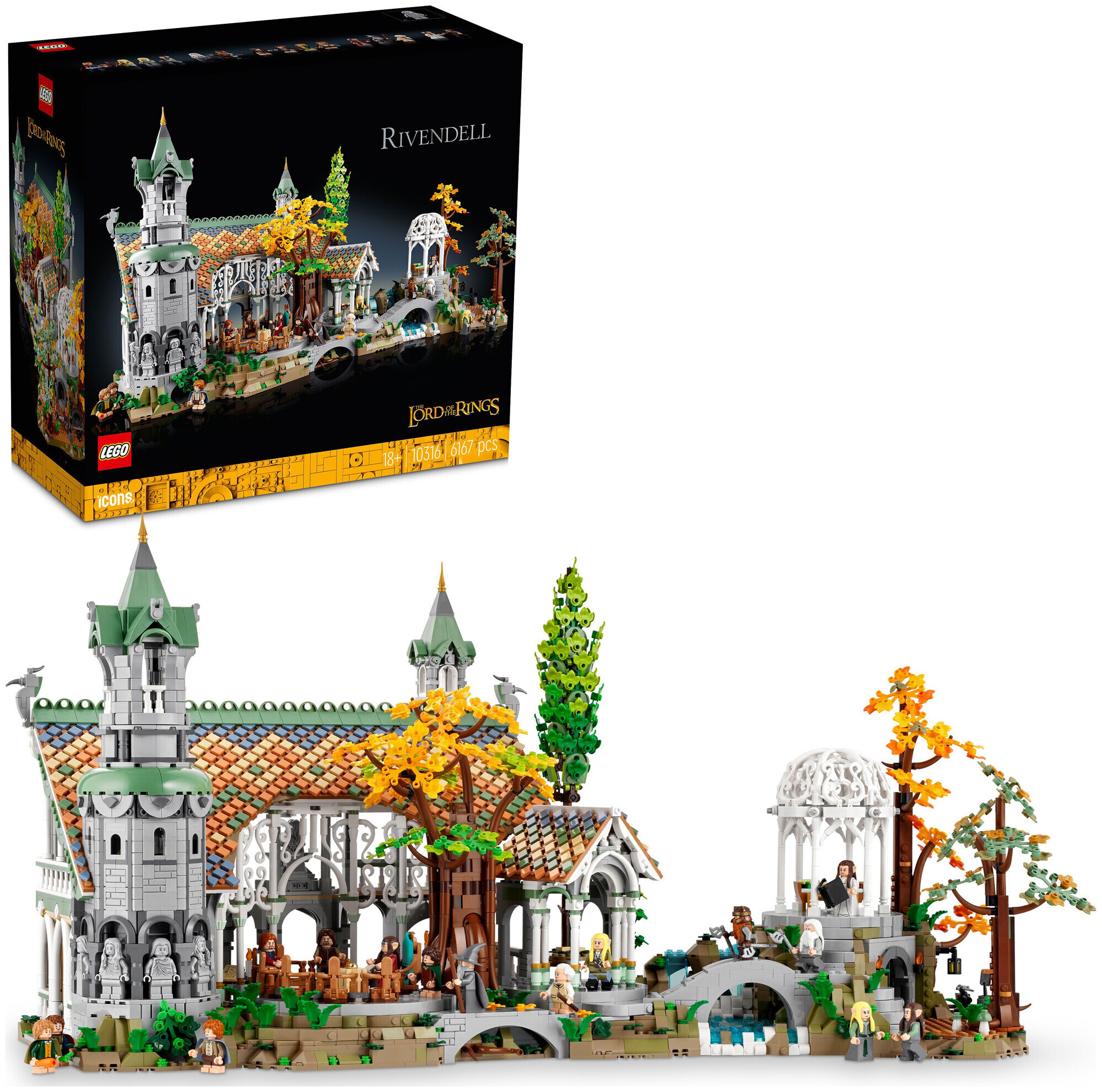 Image of Lego® Icons 10316 Der Herr der Ringe: Bruchtal™ (Lego® Rare Set)