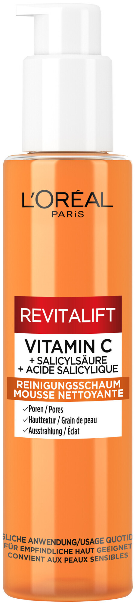 Image of L'Oréal Paris Revitalift Clinical Vitamin C Reinigungsschaum, 150.0ml