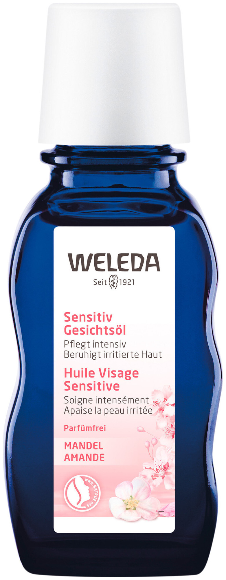 Image of Weleda Mandel Sensitiv Gesichtsöl 50ml