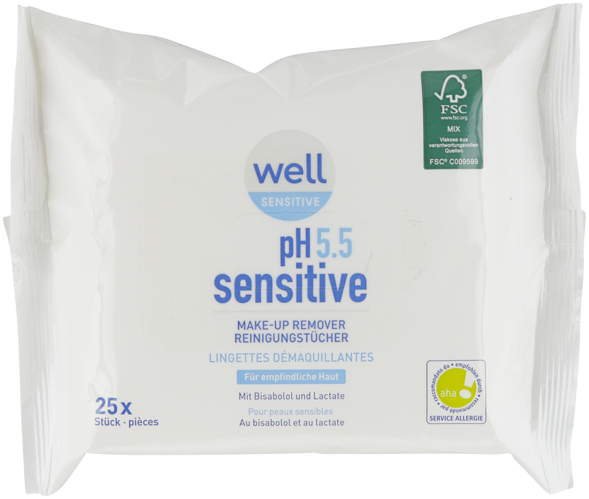 Image of well Reinigungstücher pH-Sensitive 25 Stück