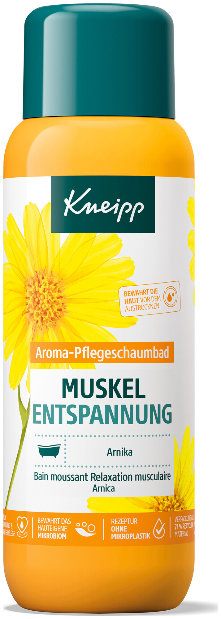 Image of Kneipp Aroma-Pflegeschaumbad Muskel Entspannung 400 ml