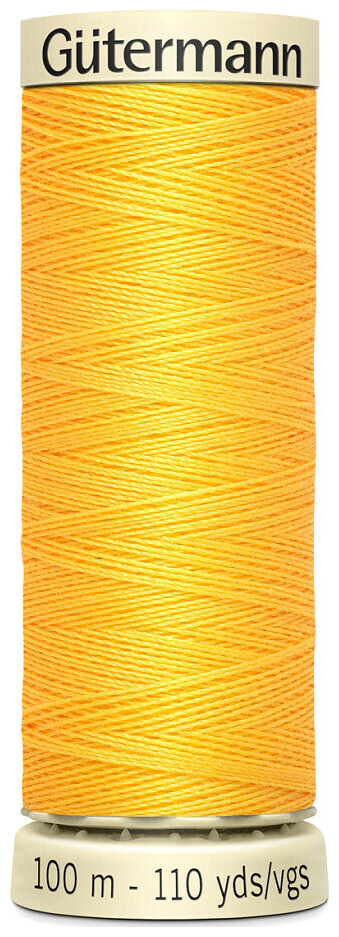 Image of Gütermann Nähfaden Allesnäher 100 m gelb 0417