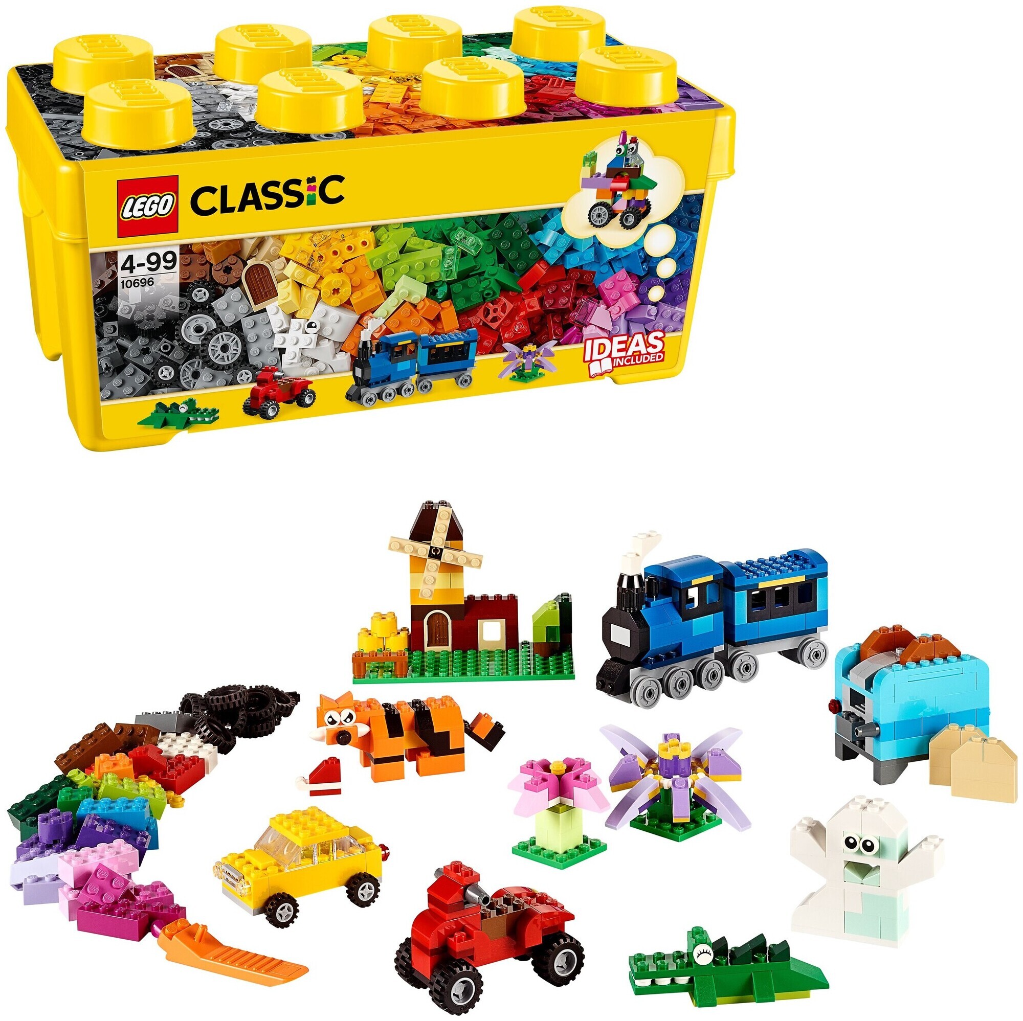 Image of Lego Classic Lego® Classic 10696 Mittelgrosse Bausteine 4+Jahre