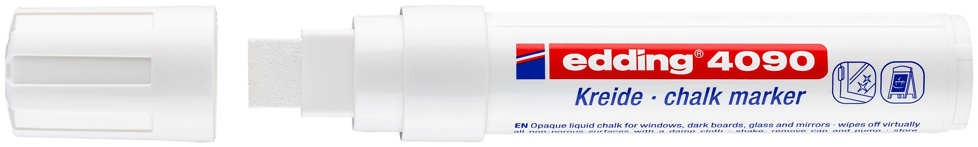 Image of edding Kreidemarker 4090 weiss