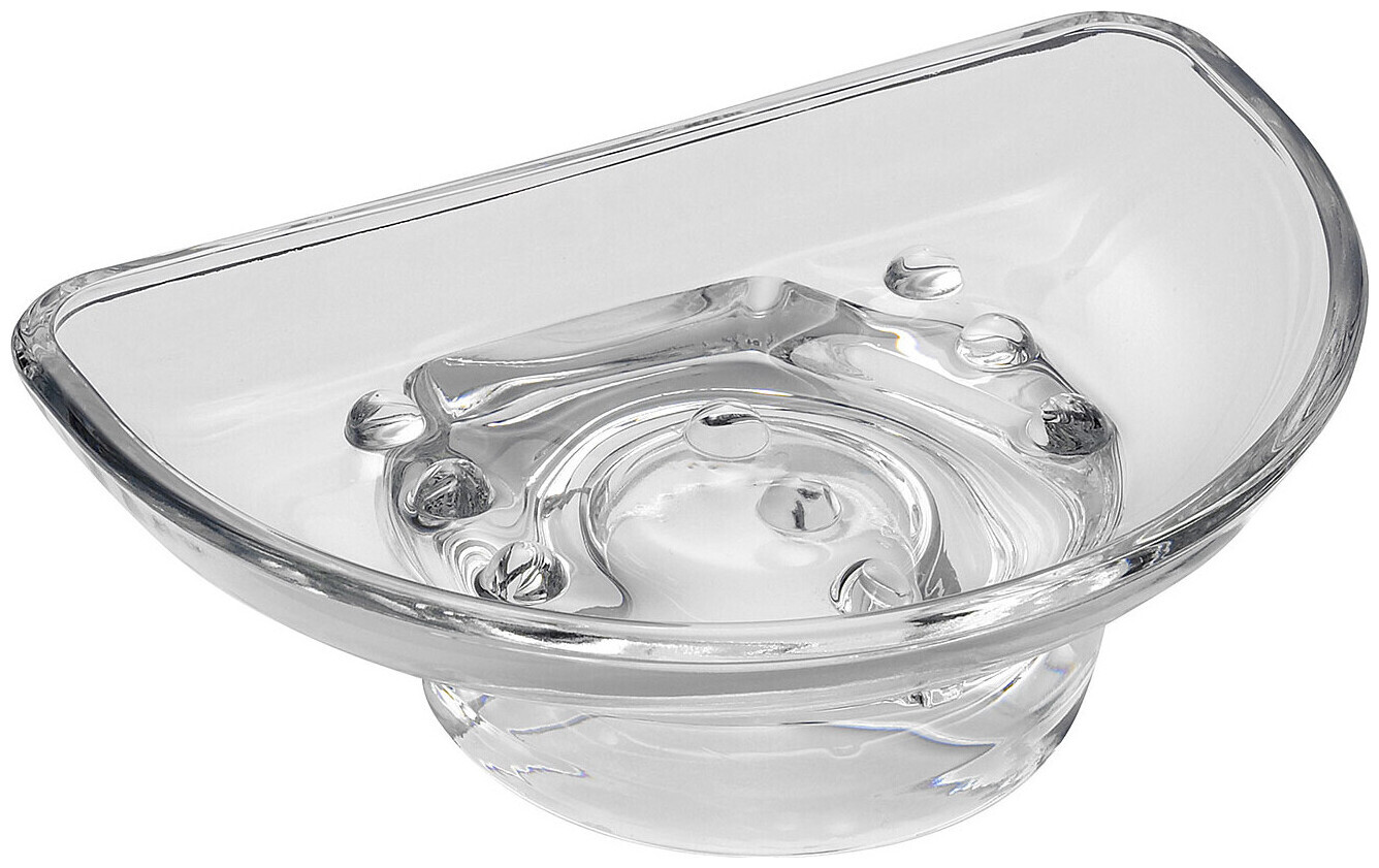 diaqua Diaqua Seifenschale Chic 96 Glas Klar | 4 × 13.5 × 9 cm