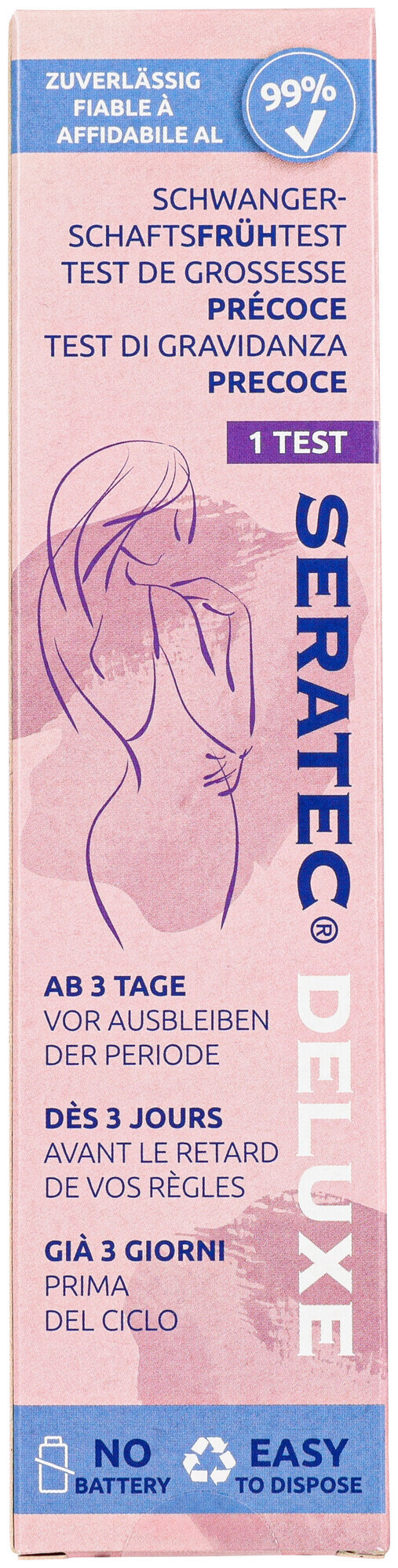 Seratec Deluxe Schwangerschaftstest