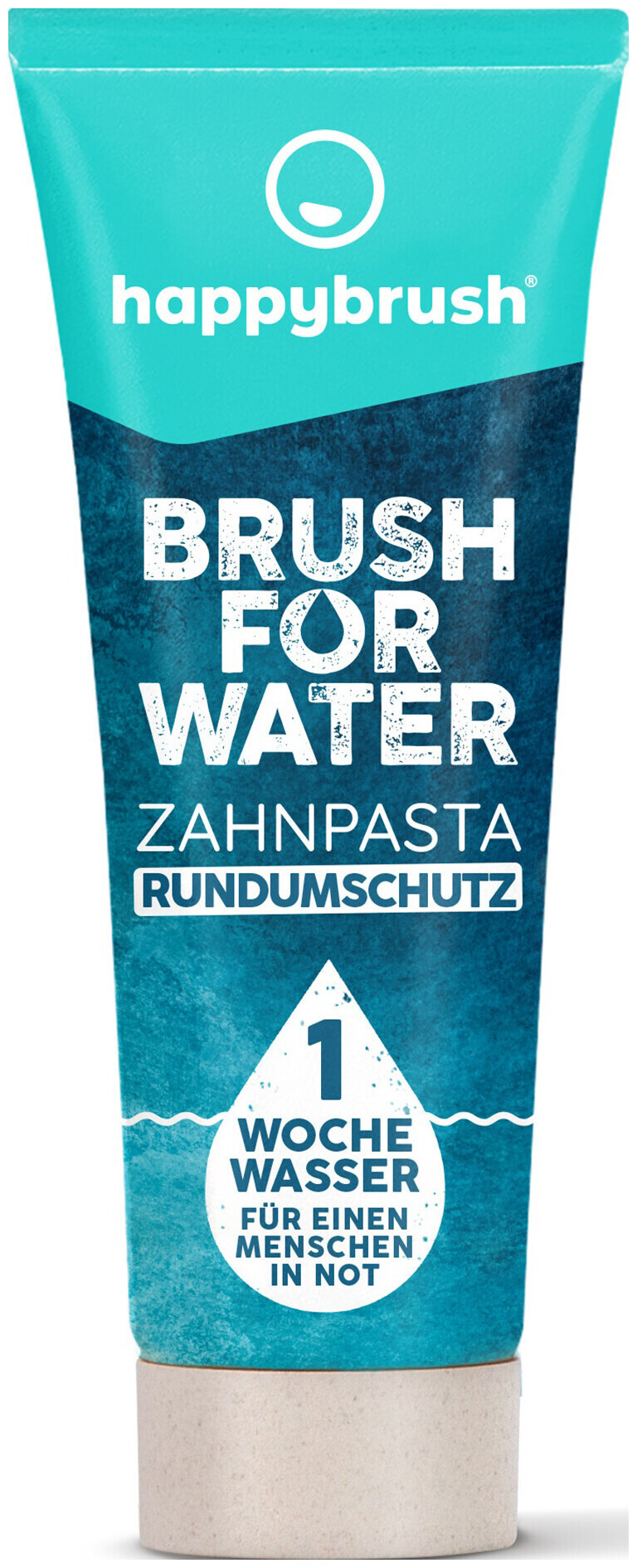 Image of happybrush Brush For Water Zahnpasta 75Ml