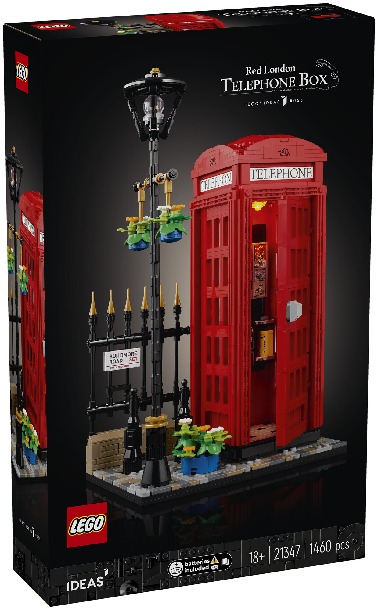 Lego Ideas 21347 Rote Londoner Telefonzelle