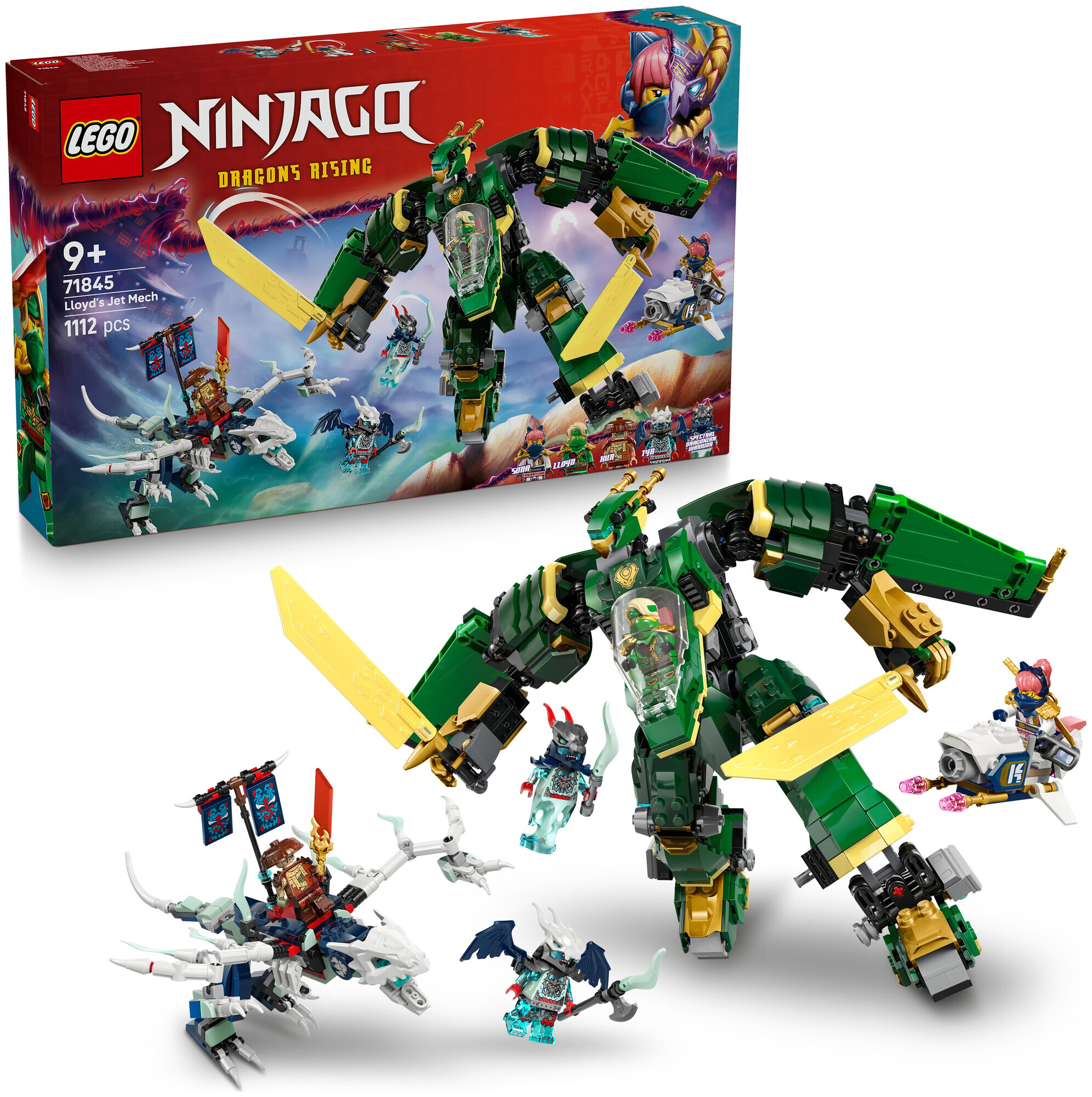 Lego Ninjago Lego Ninjago 71845 Lloyds Jet-Mech 9+ Jahre
