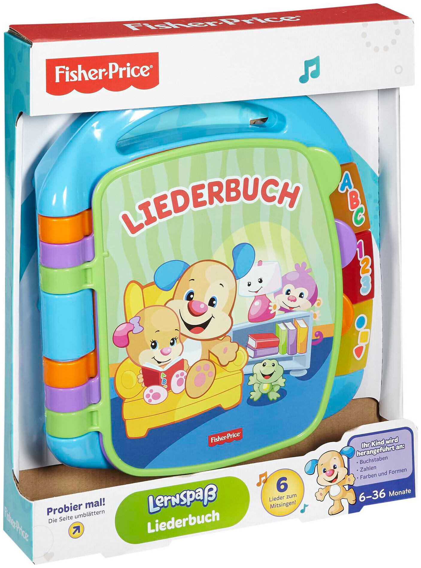 Image of Fisher Price Lernspass Liederbuch DE