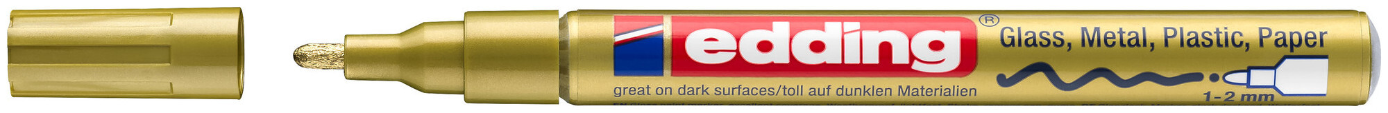 Image of edding Lackmarker 751-Crea gold