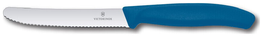 Image of Victorinox Tomatenmesser Wellenschliff blau