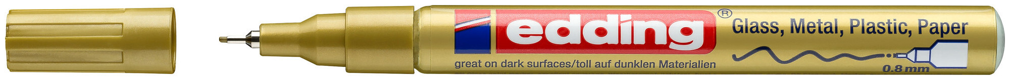 Image of edding Lackmarker 780-Crea gold