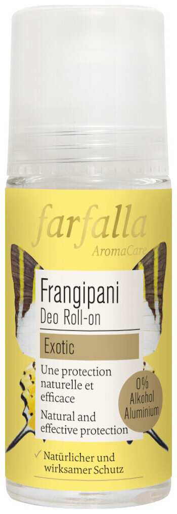 Image of farfalla Frangipani Blumig-sanfter Deo Roll-on 50ml