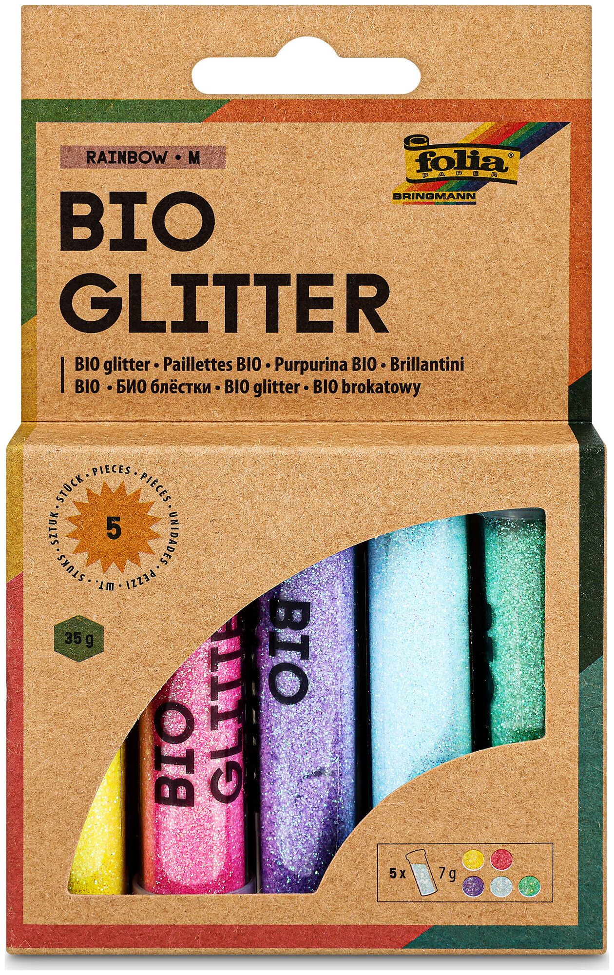 Image of Folia Bio Glitter M 5x7g