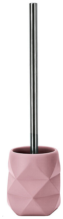 Image of Kleine Wolke WC-Bürstengarnitur Crackle Rouge | 39 × 10.6 × 10.6 cm