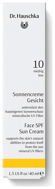 Image of Dr. Hauschka Sonnencreme Gesicht LSF 10 40 ml