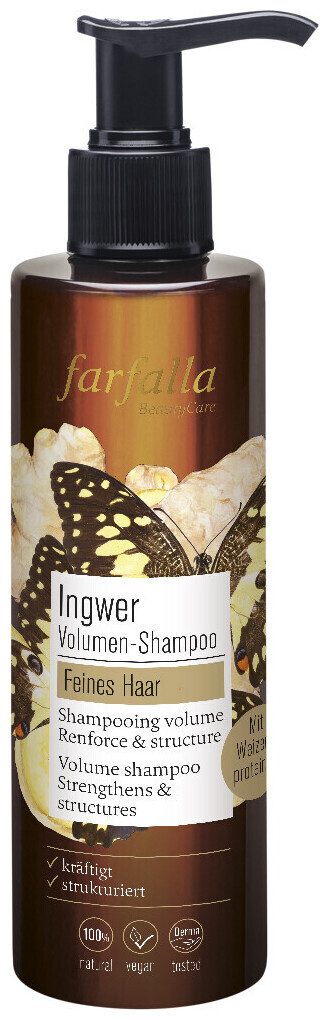 Image of farfalla Ingwer Volumen-Shampoo 200ml