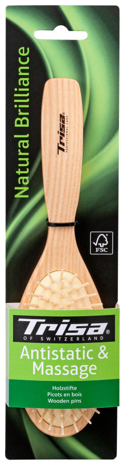 Image of Trisa Haarbürste Natural Brilliance Antistatic & Massage Large