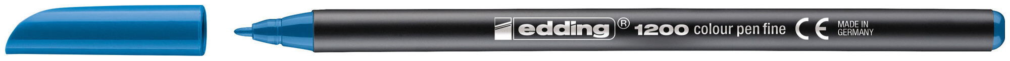 Image of edding Fasermaler 1200 hellblau