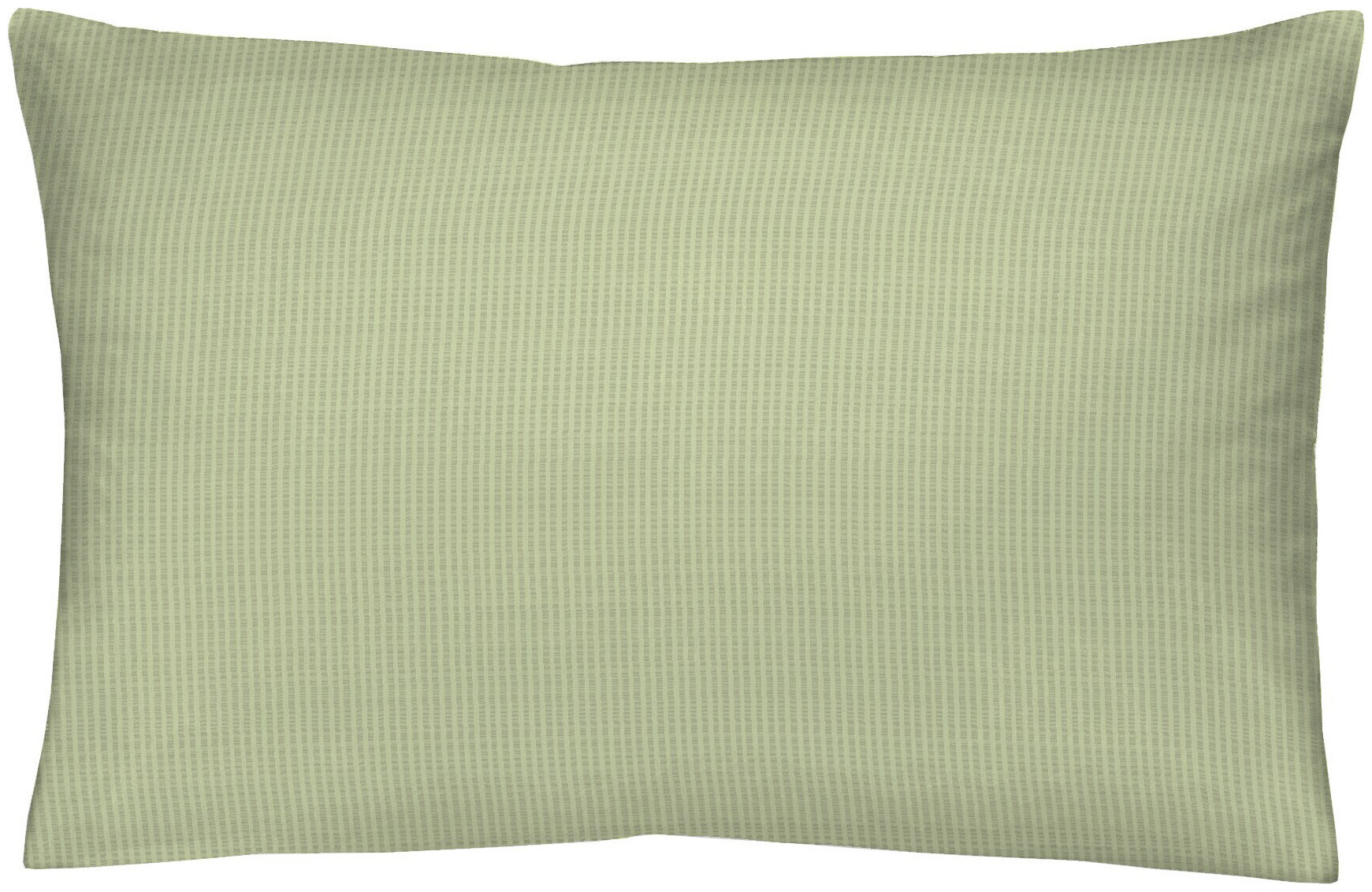Image of Inhouse Kissen Gots Seersucker 65x100 grün