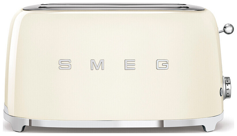 Smeg Langschlitz-Toaster Tsf02Creu crème