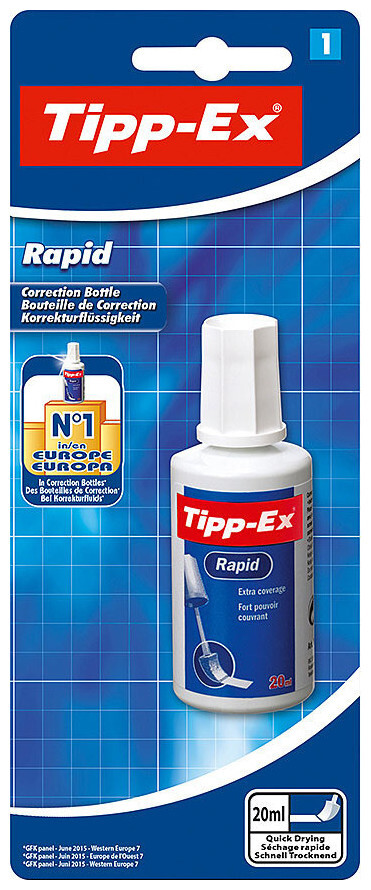 Tipp-Ex Rapid Correcteur Fluide 1 Pièce