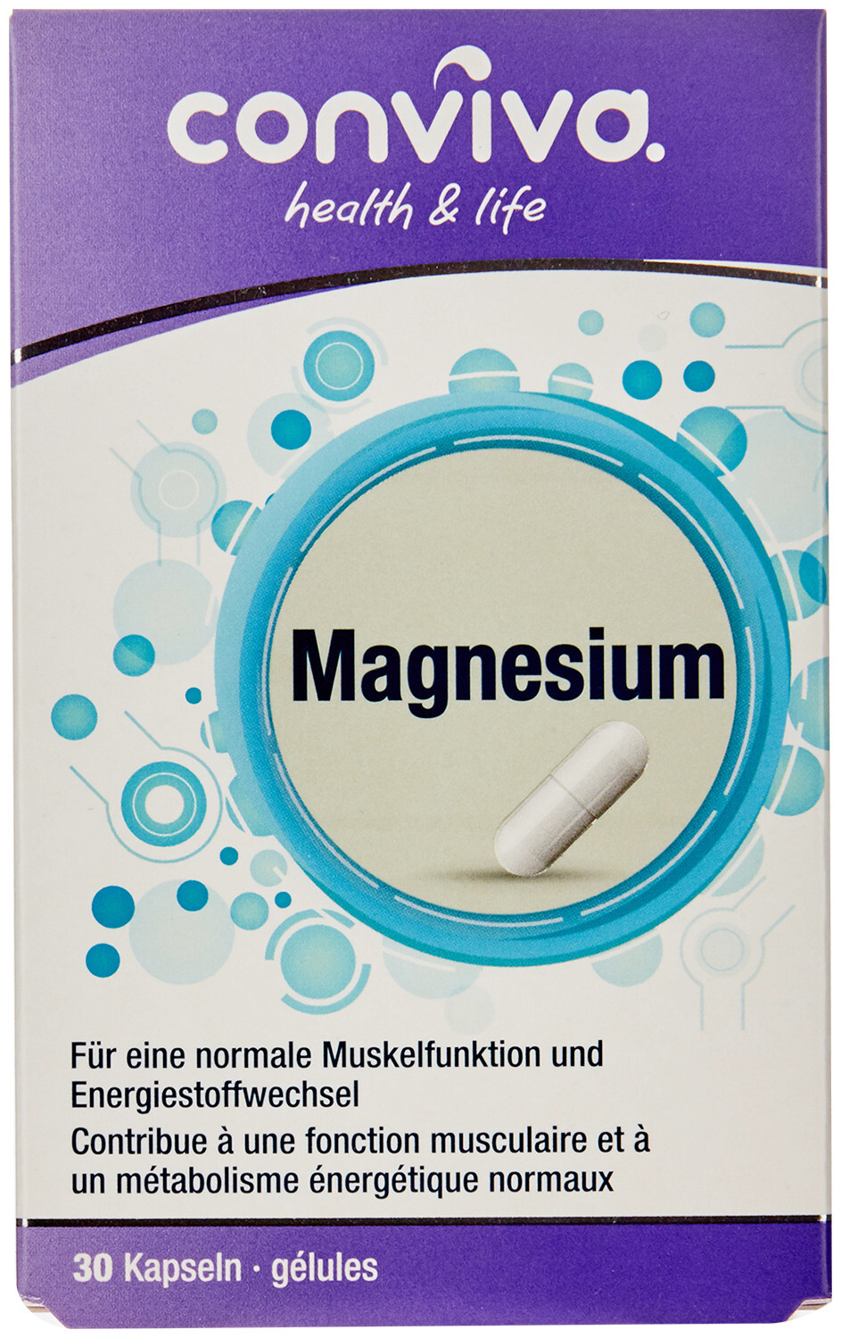 Image of conviva Magnesium Kapseln 30 Stück