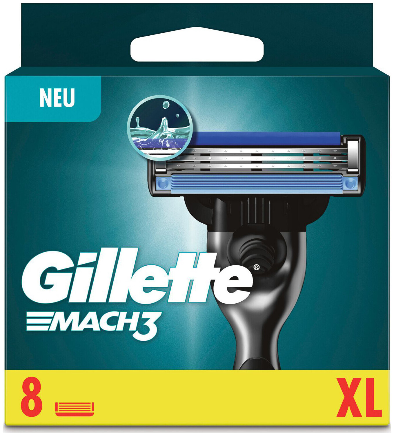 Gillette Mach3 Klingen 8 Stück