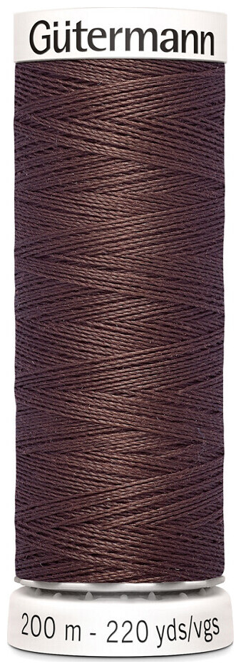 Image of Gütermann Nähfaden Allesnäher 200 m braun 0446