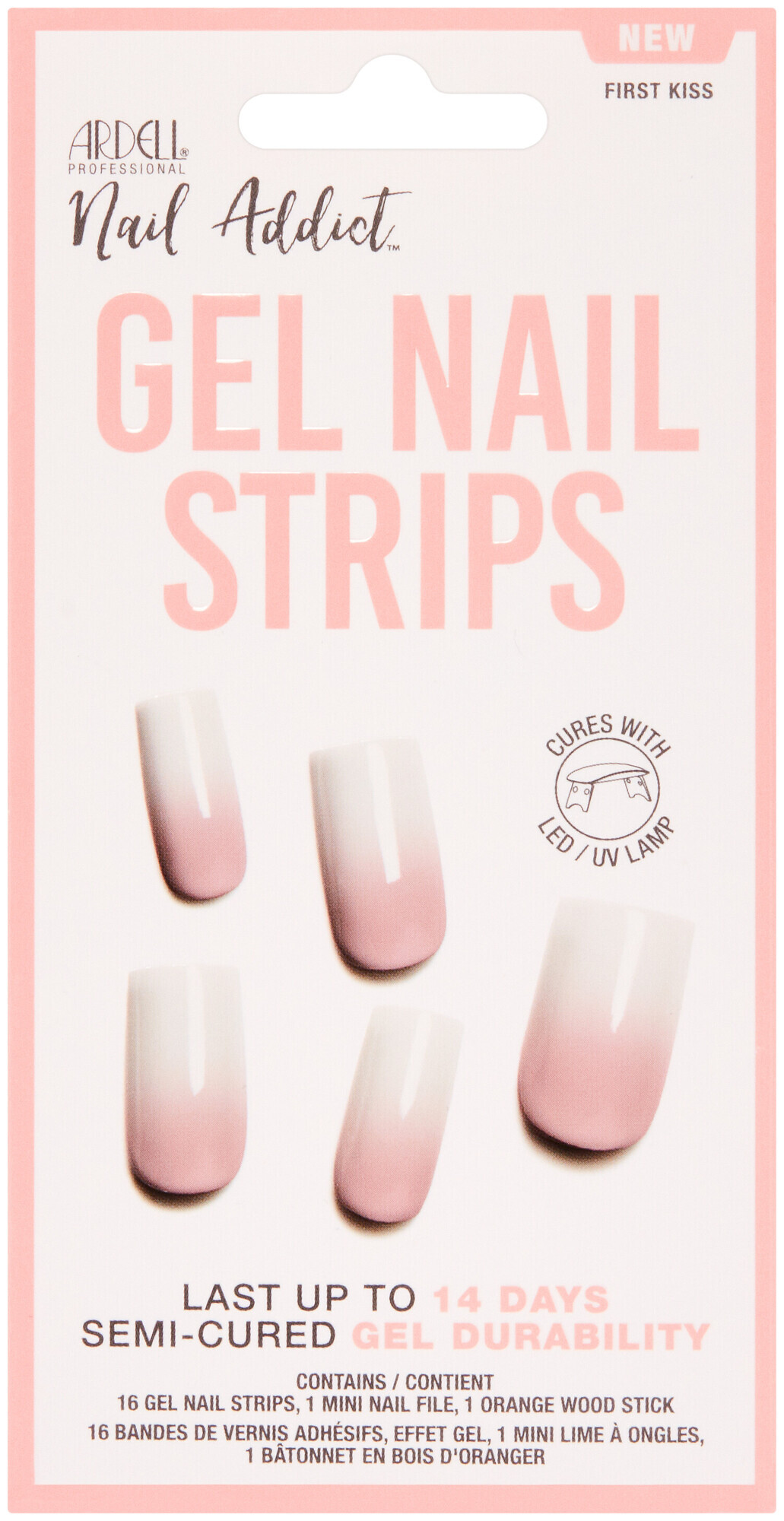 Image of Ardell Gel Nail Strips First Kiss