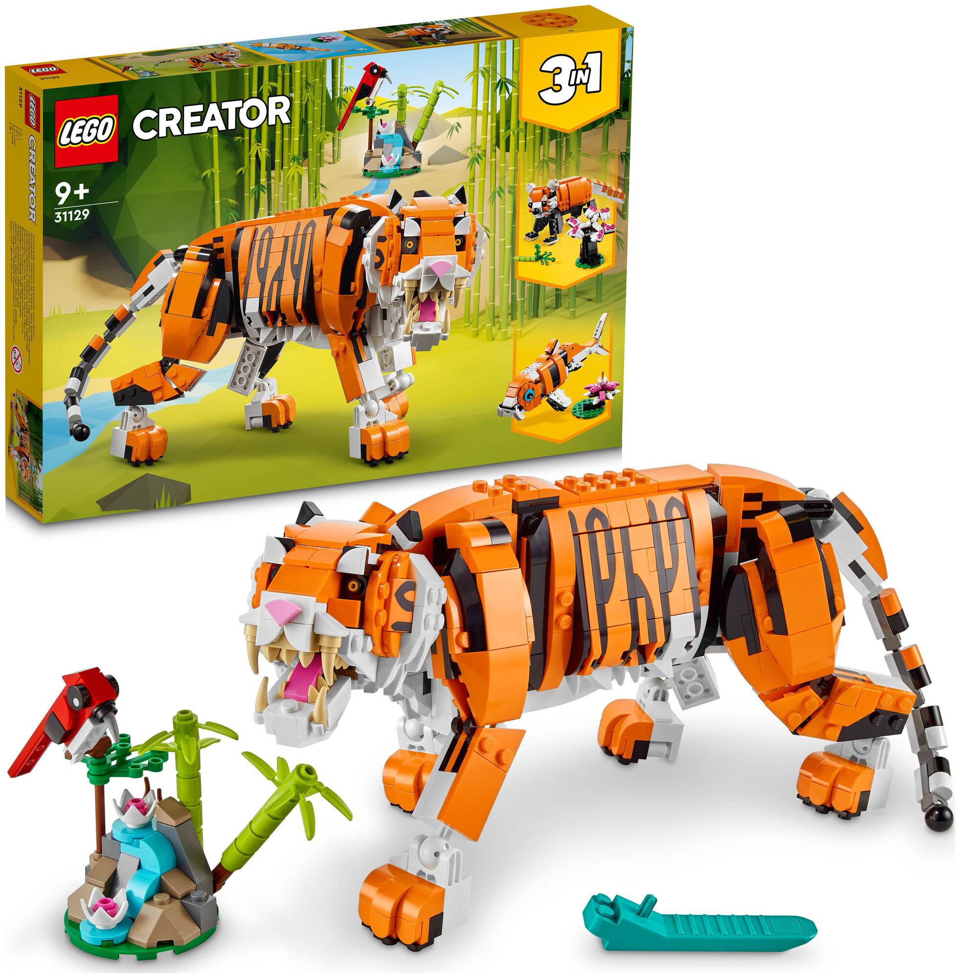 Image of Lego Creator Lego® Creator 31129 Majestätischer Tiger