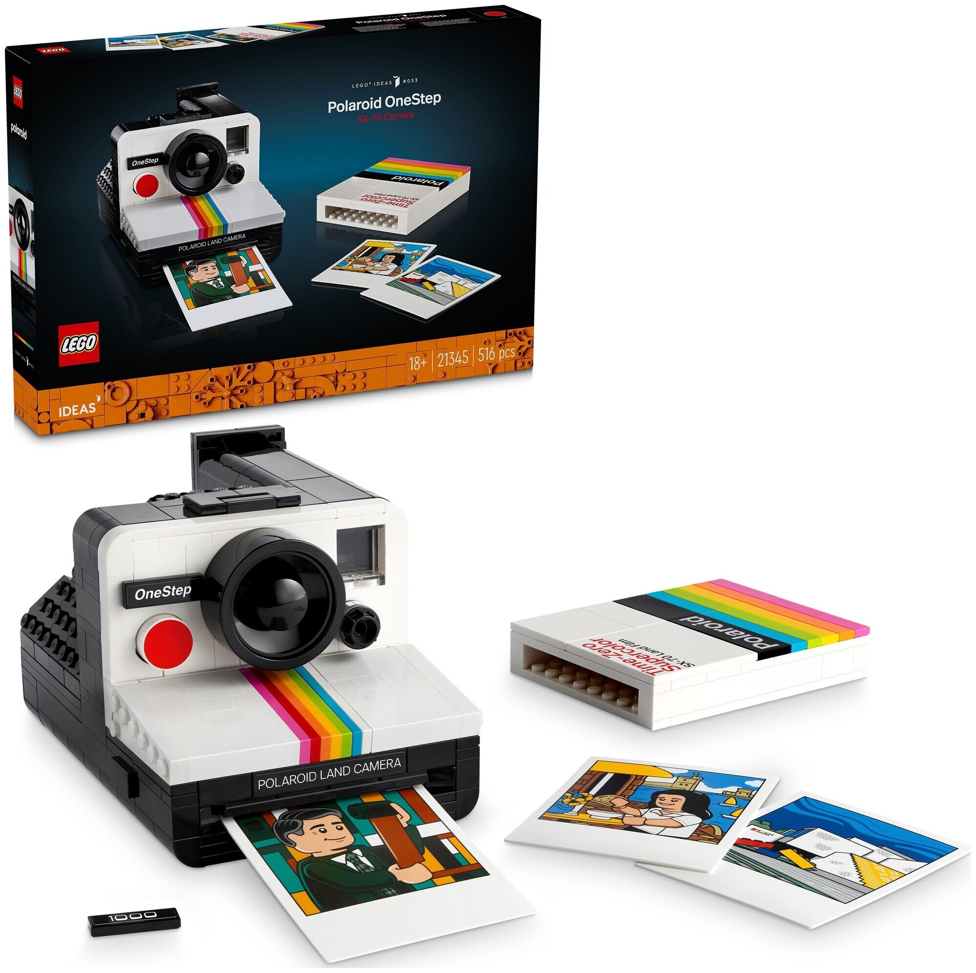 Image of Lego Ideas Lego® Ideas Polaroid OneStep Sx-70 Sofortbildkamera