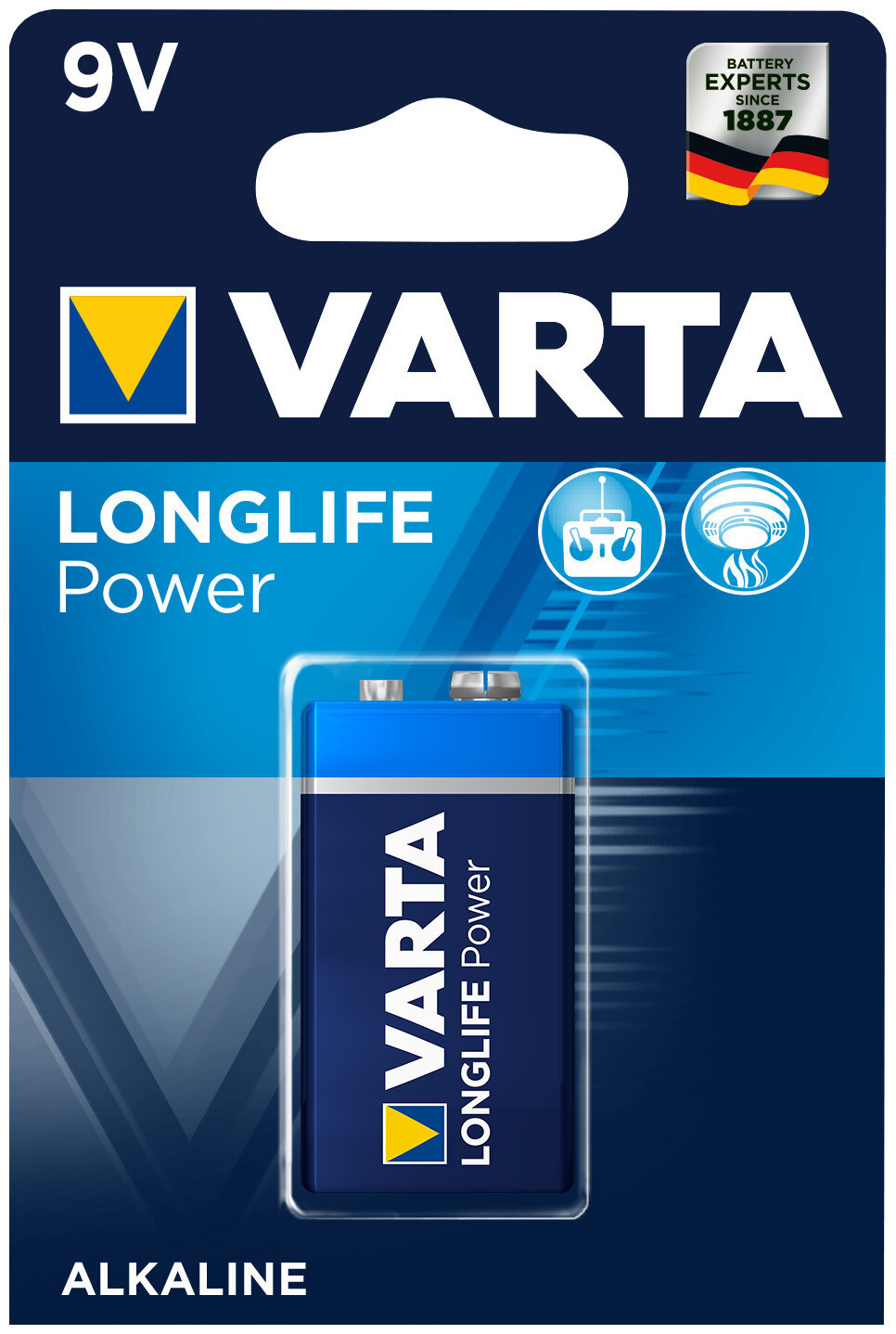 Image of Varta Longlife Power 9V 1er Bli