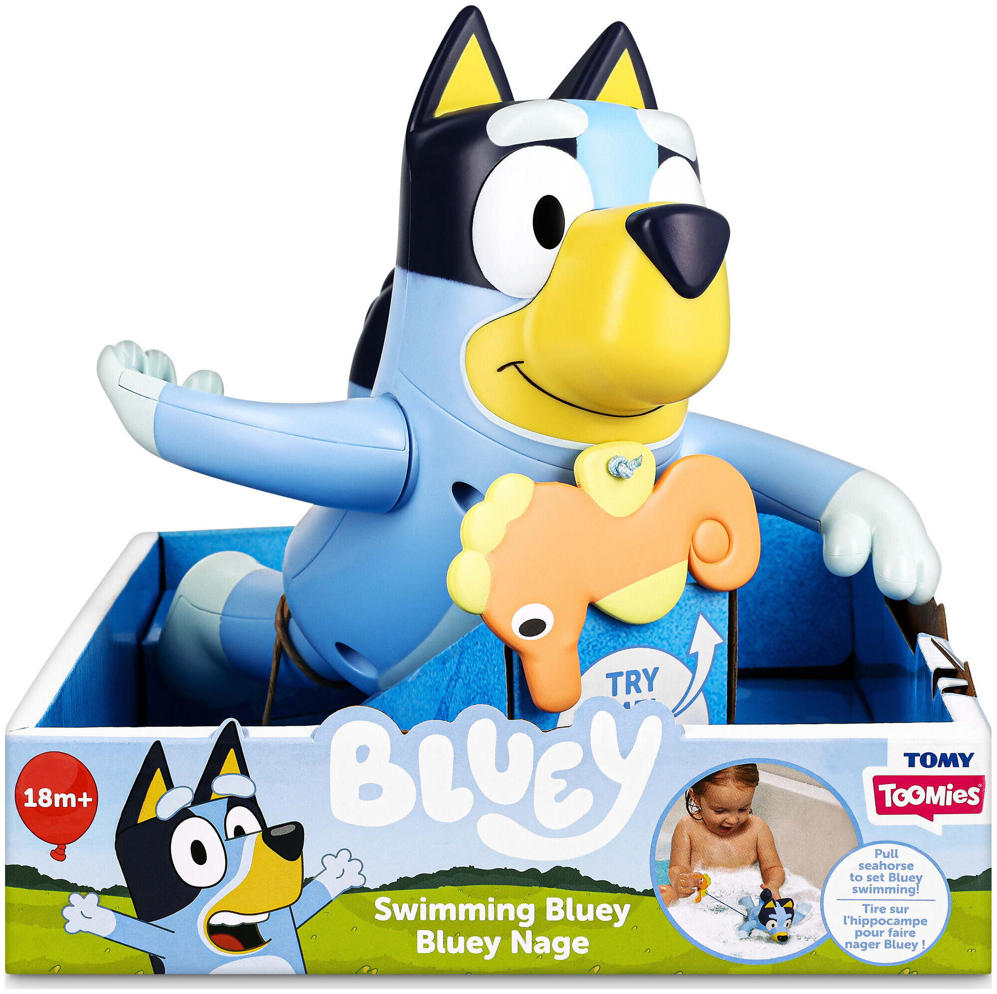 Image of Tomy Toomies Swimming Bluey