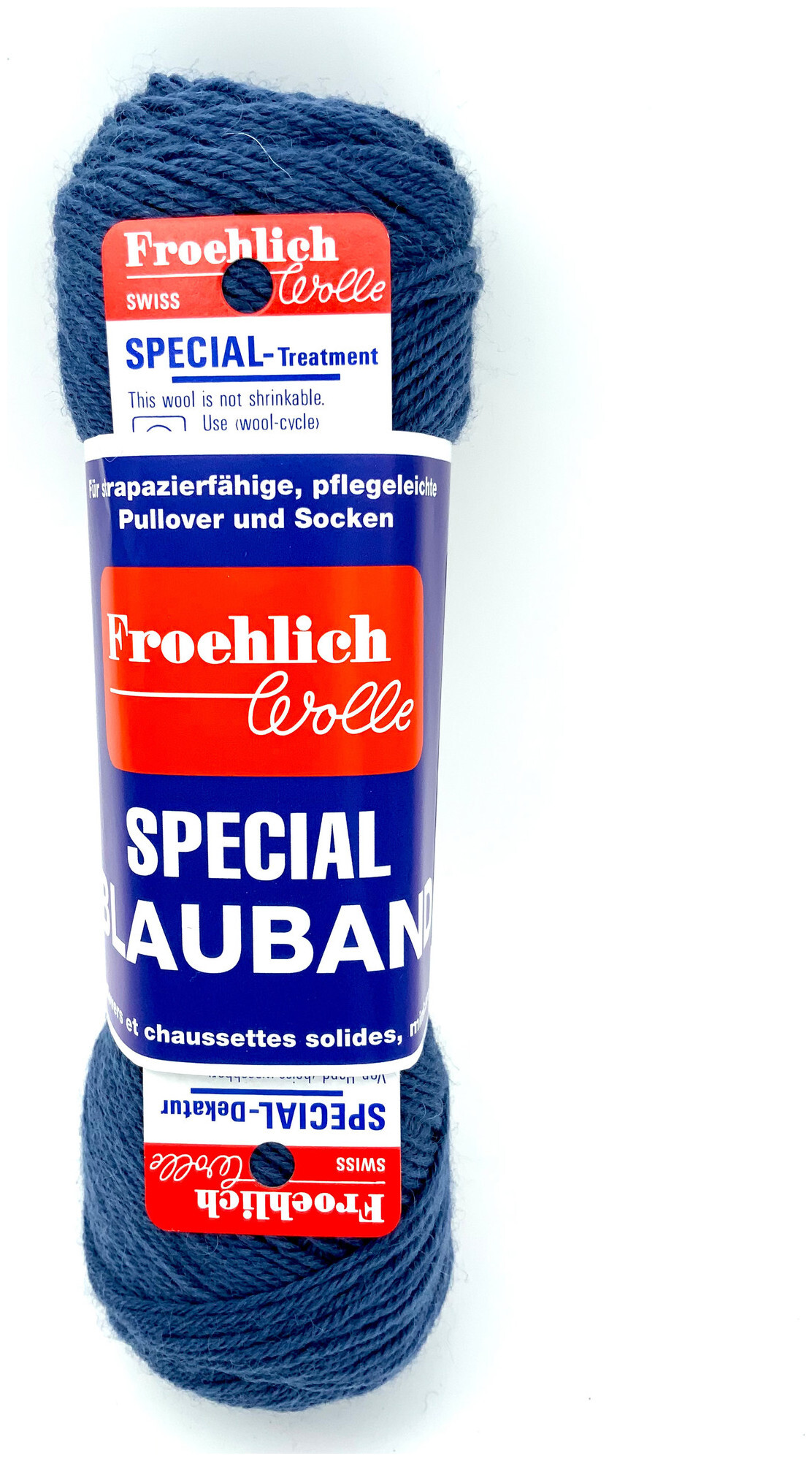 Image of Froehlich Blauband 180 Sockenwolle stahl 50g