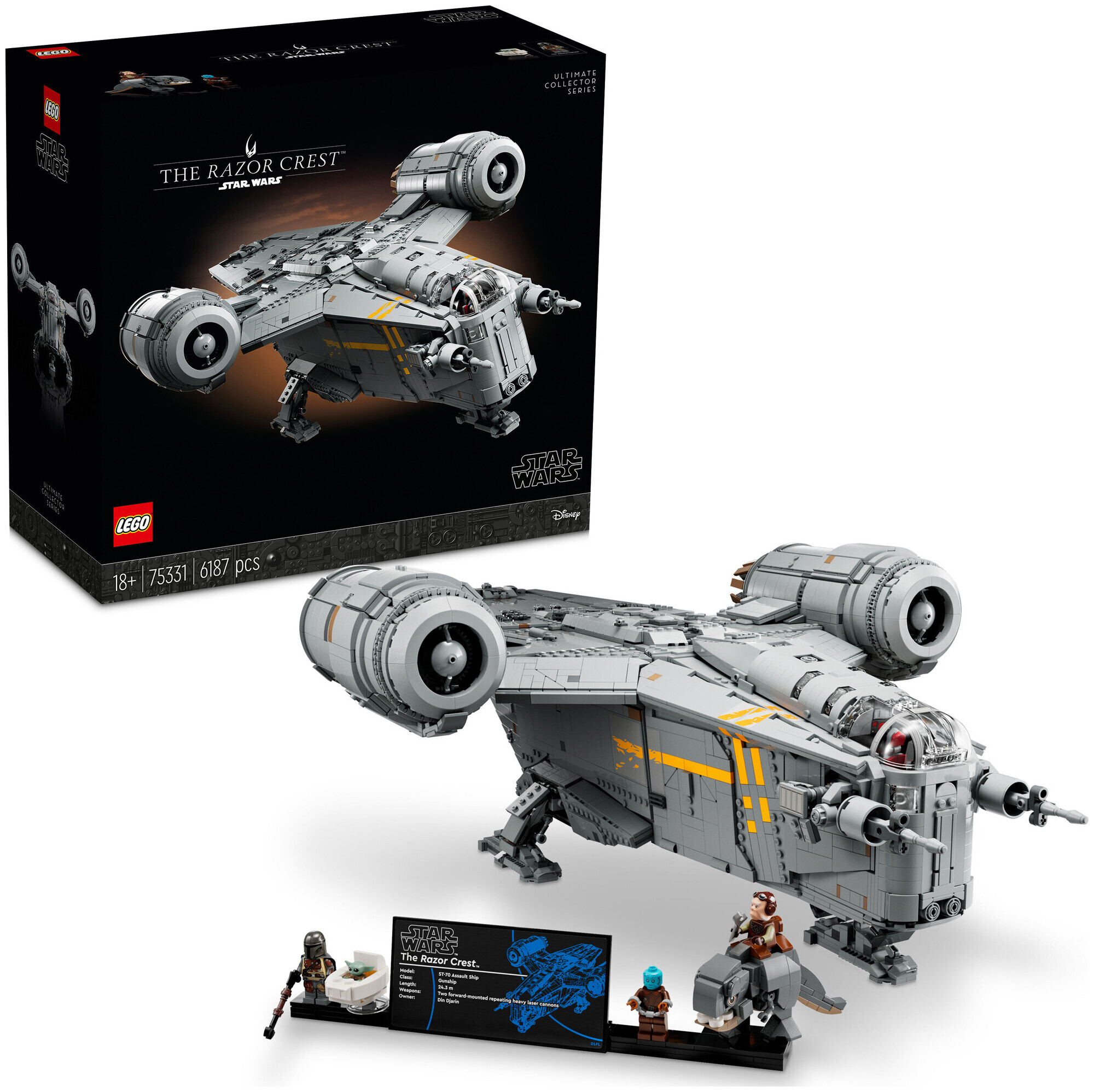 Image of Lego® Star Wars™ 75331 The Razor Crest™ (Lego® Rare Set)