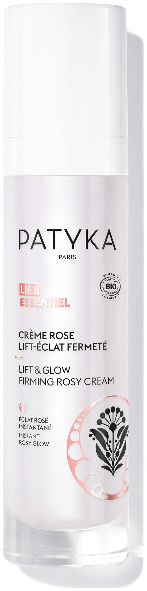 Patyka Crème Rose Lift-Éclat Fermeté 50ml