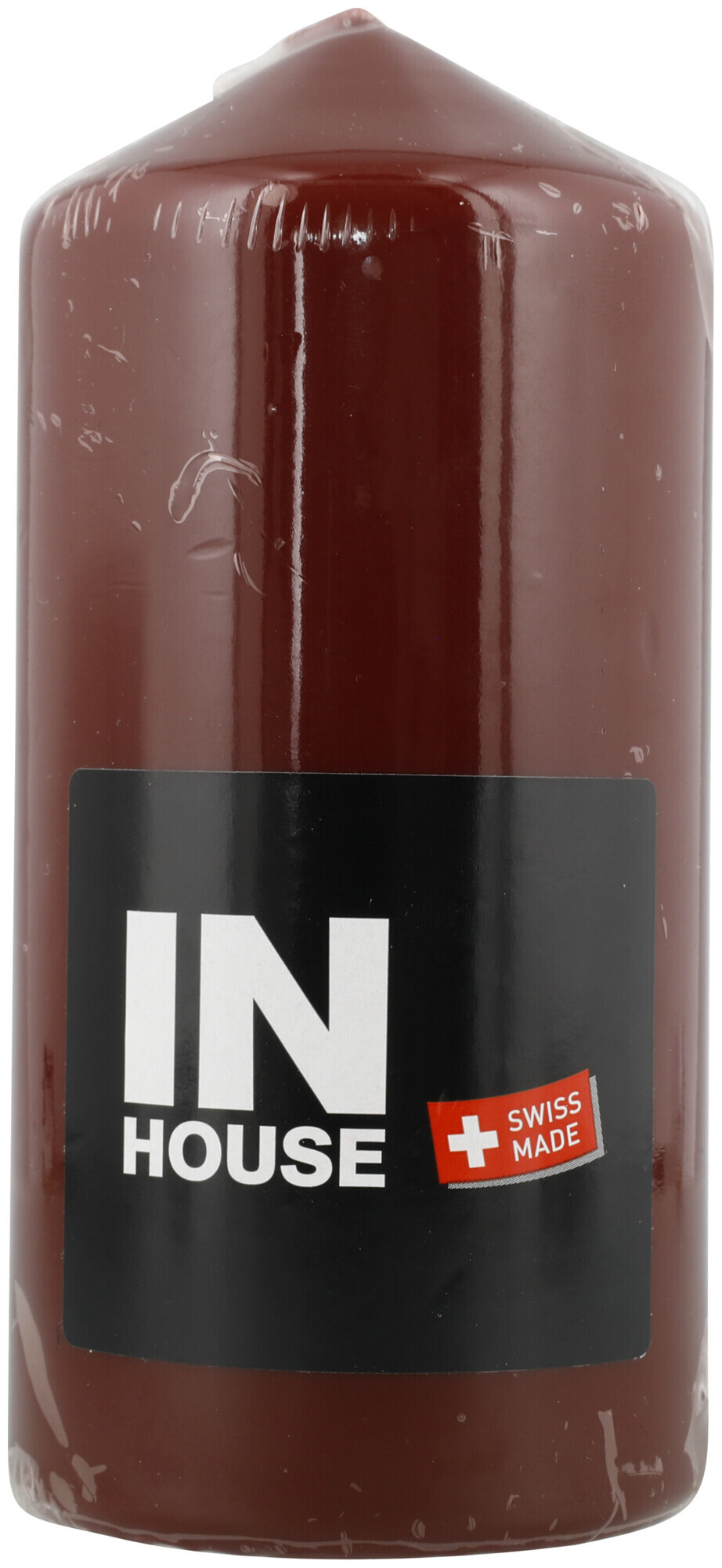 Image of Inhouse Zylinderkerze 70x150mm dunkelrot