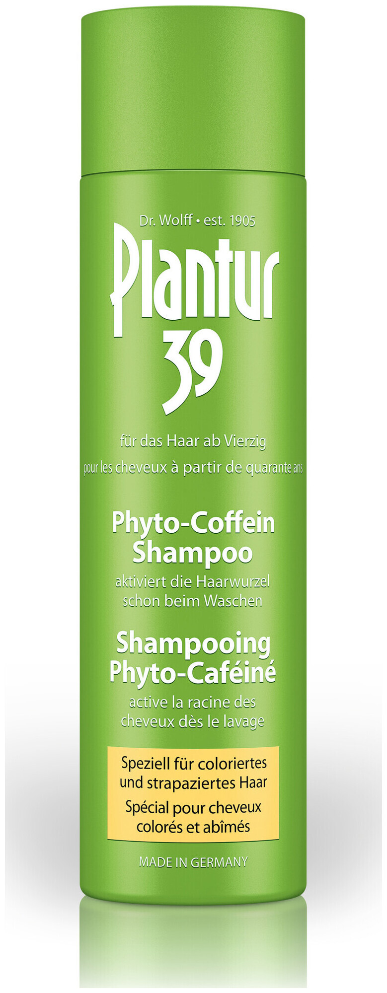 Image of Plantur39 Plantur 39 Phyto-Coffein Shampoo Speziell für coloriertes und strapaziertes Haar