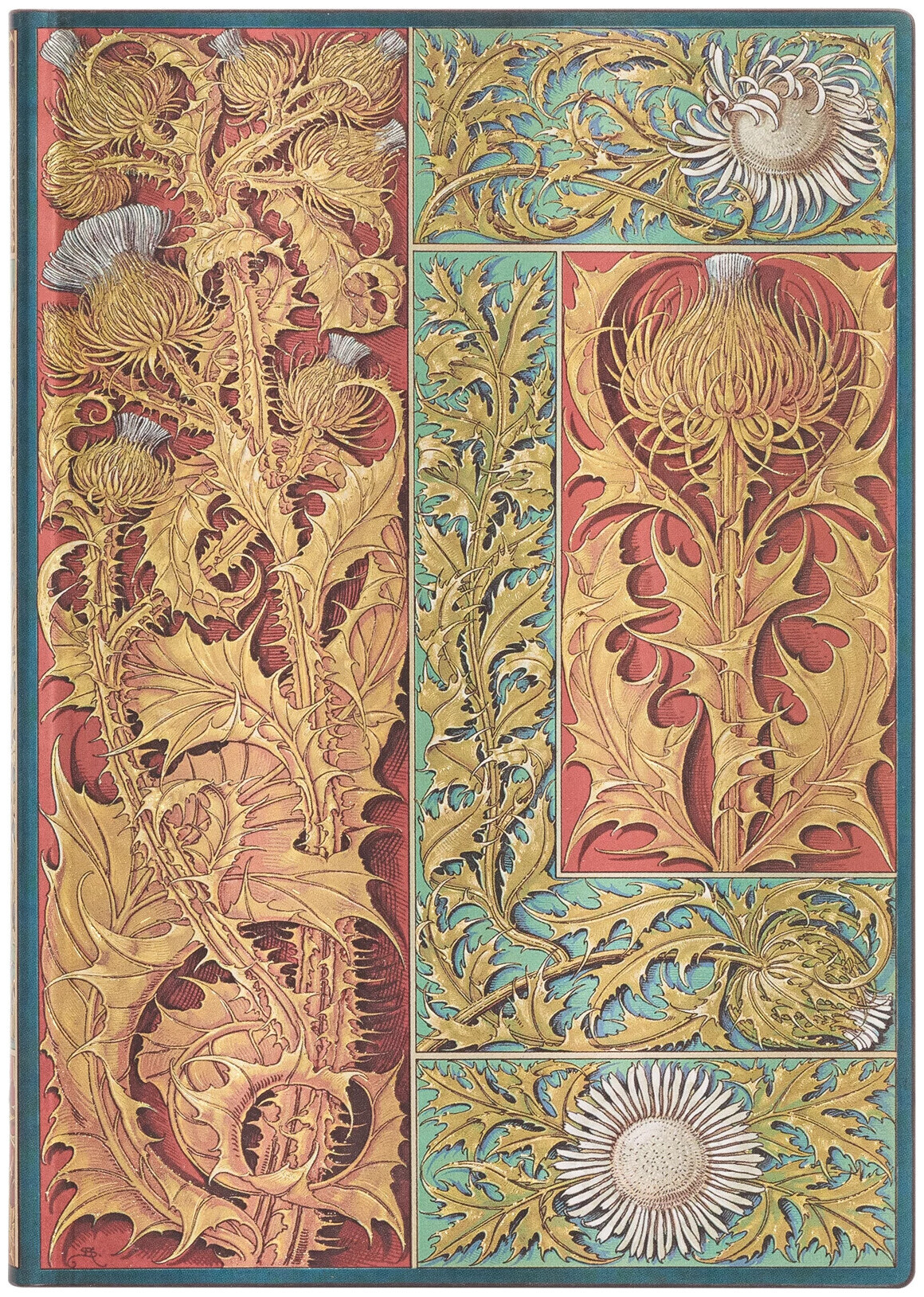 Image of Paperblanks Softcover Flexis Wilde Distel Midi
