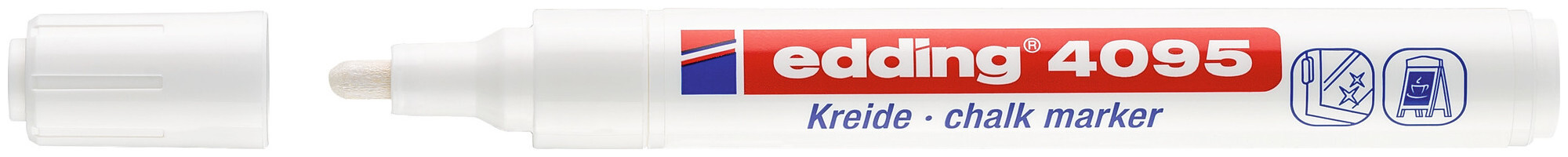 Image of edding Kreidemarker 4095 weiss