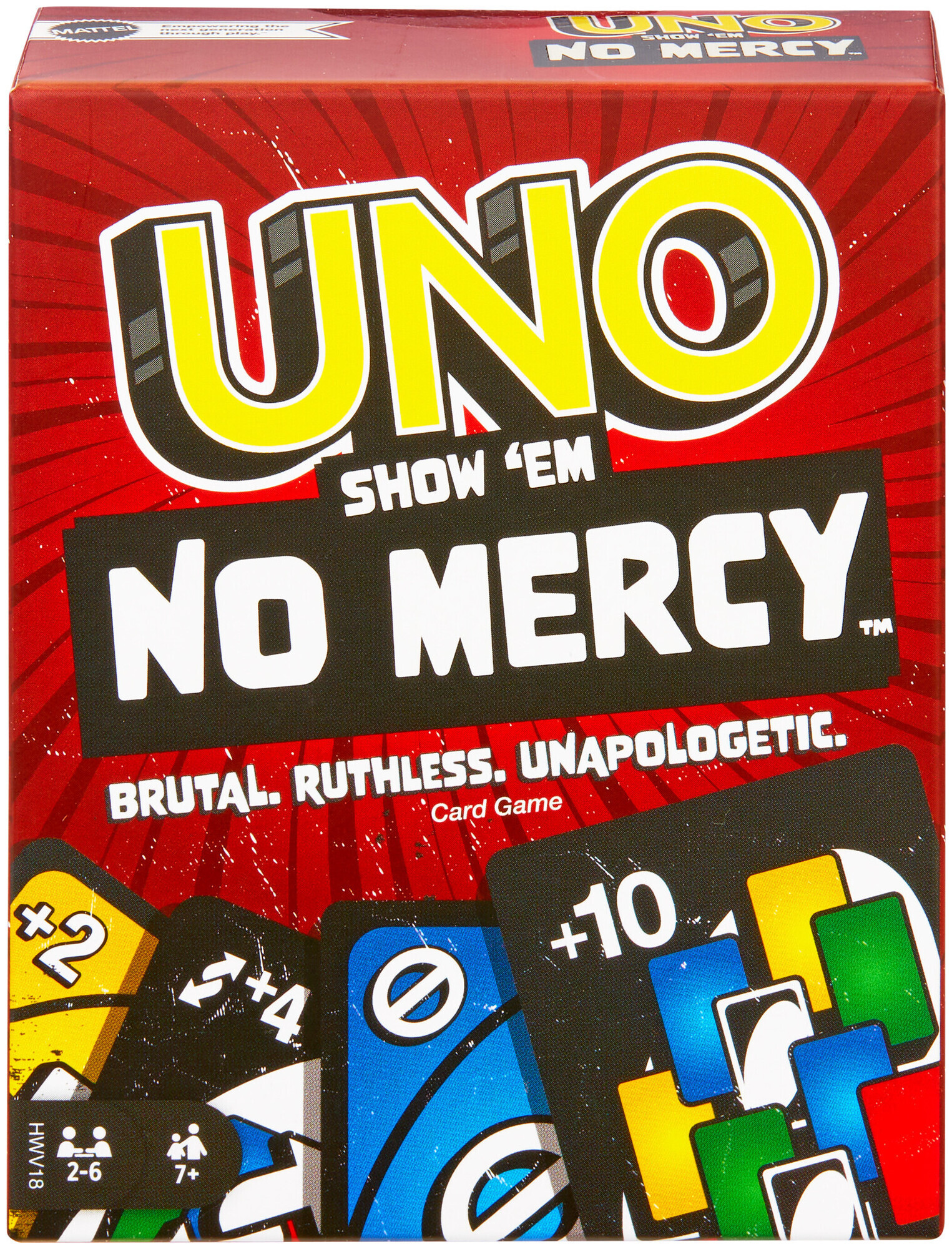 Image of Mattel Games UNO No Mercy