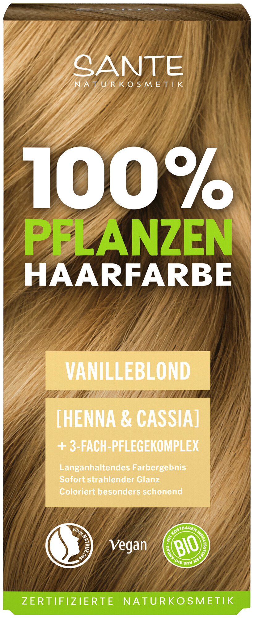Image of Sante Pflanzenhaarfarbe 01 Vanillablonde 100 g